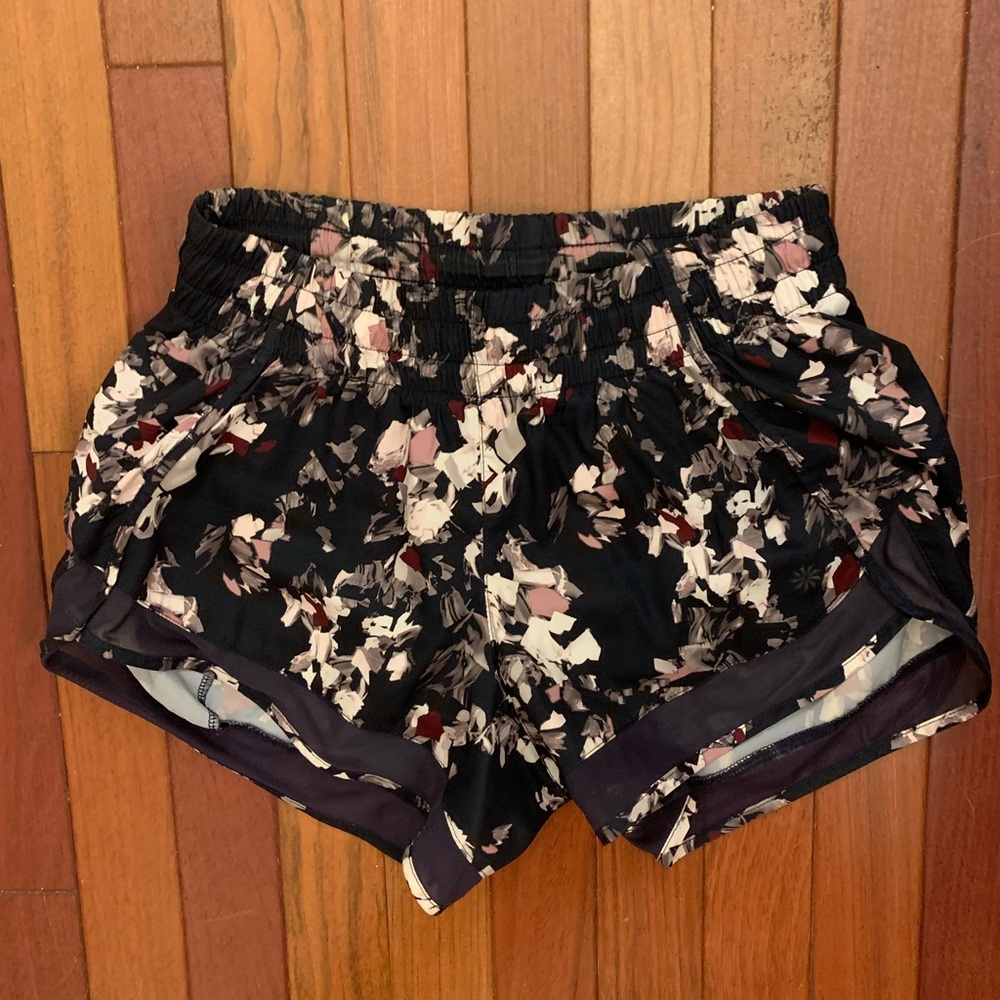 Athleta floral athletic shorts